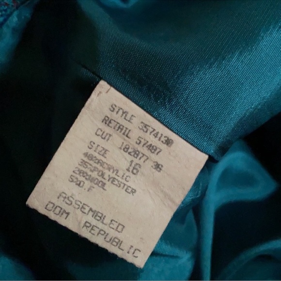 Vintage! Koret Petite Wool Blend Blazer Jacket - Picture 5 of 7